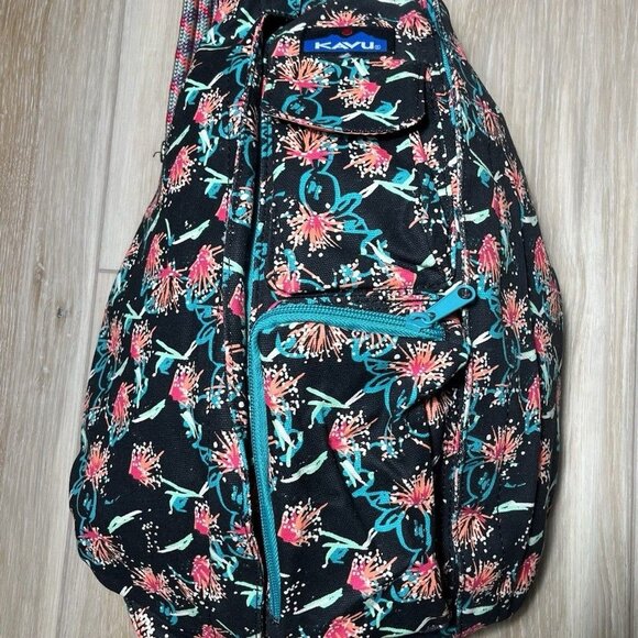 KAVU Handbags - NWT KAVU Sparklers Rope Sling Crossbody Backpack